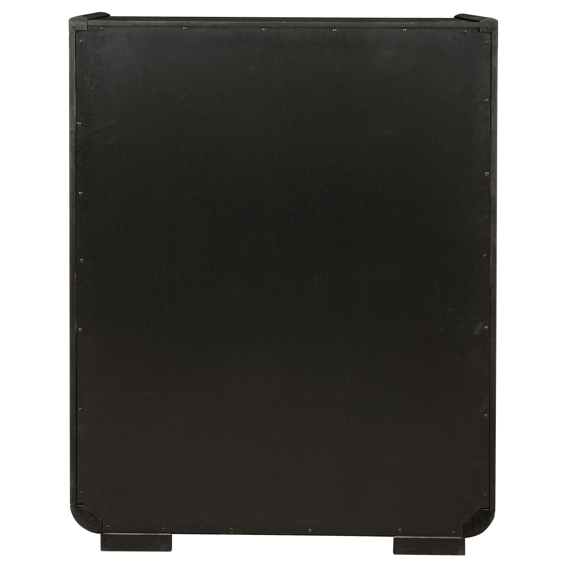 Leandro 5-drawer Bedroom Chest of Drawers Burnished Black - Discount Furniture Connection