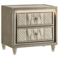 Lorient 5-piece Queen Bedroom Set Ivory and Camel - Discount Furniture Connection