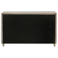 Lorient 8-drawer LED Bedroom Dresser Cabinet Ivory and Camel - Discount Furniture Connection