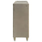 Lorient 8-drawer LED Bedroom Dresser Cabinet Ivory and Camel - Discount Furniture Connection