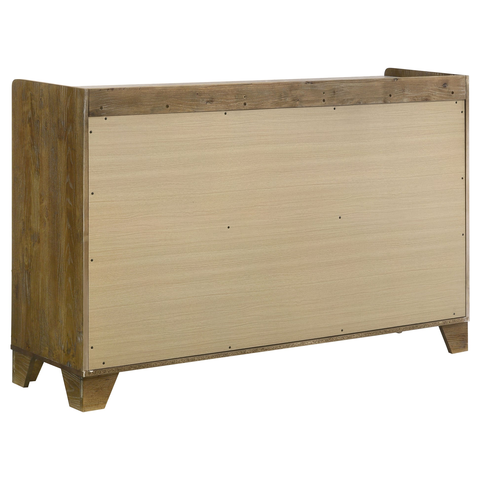 Henderson 6-drawer Bedroom Dresser Cabinet Medium Oak - Discount Furniture Connection