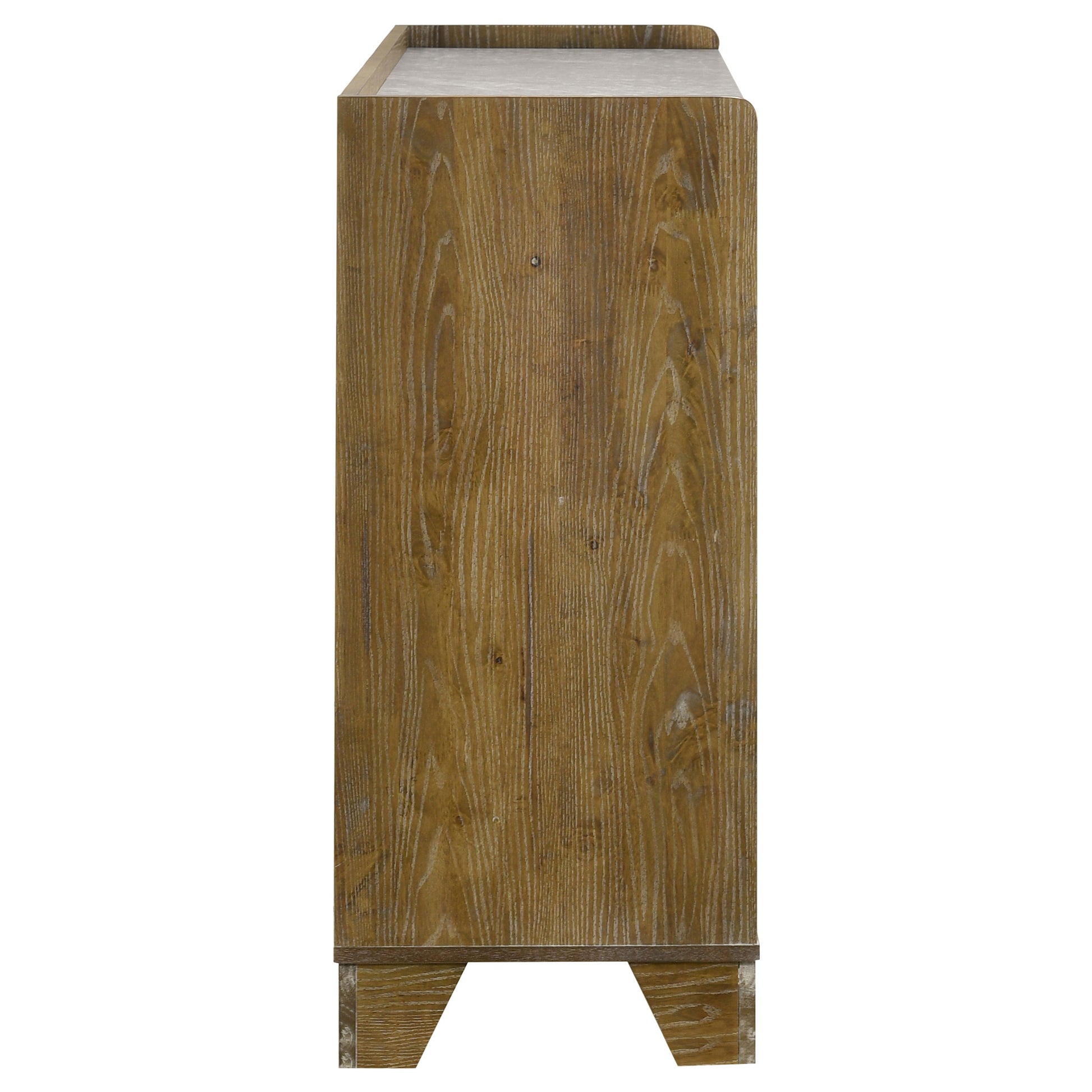Henderson 6-drawer Bedroom Dresser Cabinet Medium Oak - Discount Furniture Connection