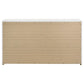 Ines 6-drawer Bedroom Dresser Cabinet White High Gloss - Discount Furniture Connection
