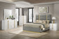 Ines 6-drawer Bedroom Dresser Cabinet White High Gloss - Discount Furniture Connection