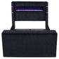 Tisdall Queen Flame Visualizer Wingback TV Bed Black
