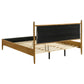 Mason 46-inch Eastern King Panel Platform Bed Light Brown - Discount Furniture Connection