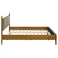 Mason 46-inch Eastern King Panel Platform Bed Light Brown - Discount Furniture Connection