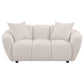 Destino Chenille Upholstered Splayed Arm Loveseat Greige