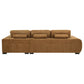 Octavia Upholstered Sectional Chaise Sofa Amber - Discount Furniture Connection