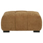 Octavia Upholstered Rectangular Ottoman Amber - Discount Furniture Connection