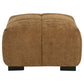Octavia Upholstered Rectangular Ottoman Amber - Discount Furniture Connection