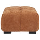 Octavia Upholstered Rectangular Ottoman Orange - Discount Furniture Connection