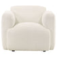 Dorset 3-piece Upholstered Round Track Arm Sofa Set White - Discount Furniture Connection
