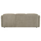 Dorset Fabric Upholstered Round Track Arm Sofa Brown - Discount Furniture Connection