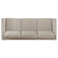 Islington 2-piece Upholstered Panel Arm Sofa Set Taupe - Discount Furniture Connection
