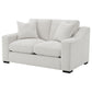 Ashlyn Fabric Upholstered Track Arm Loveseat Sand