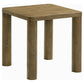 Castlewood Engineered Wood Accent Side End Table Brown Oak - Discount Furniture Connection
