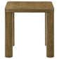 Castlewood Engineered Wood Accent Side End Table Brown Oak - Discount Furniture Connection
