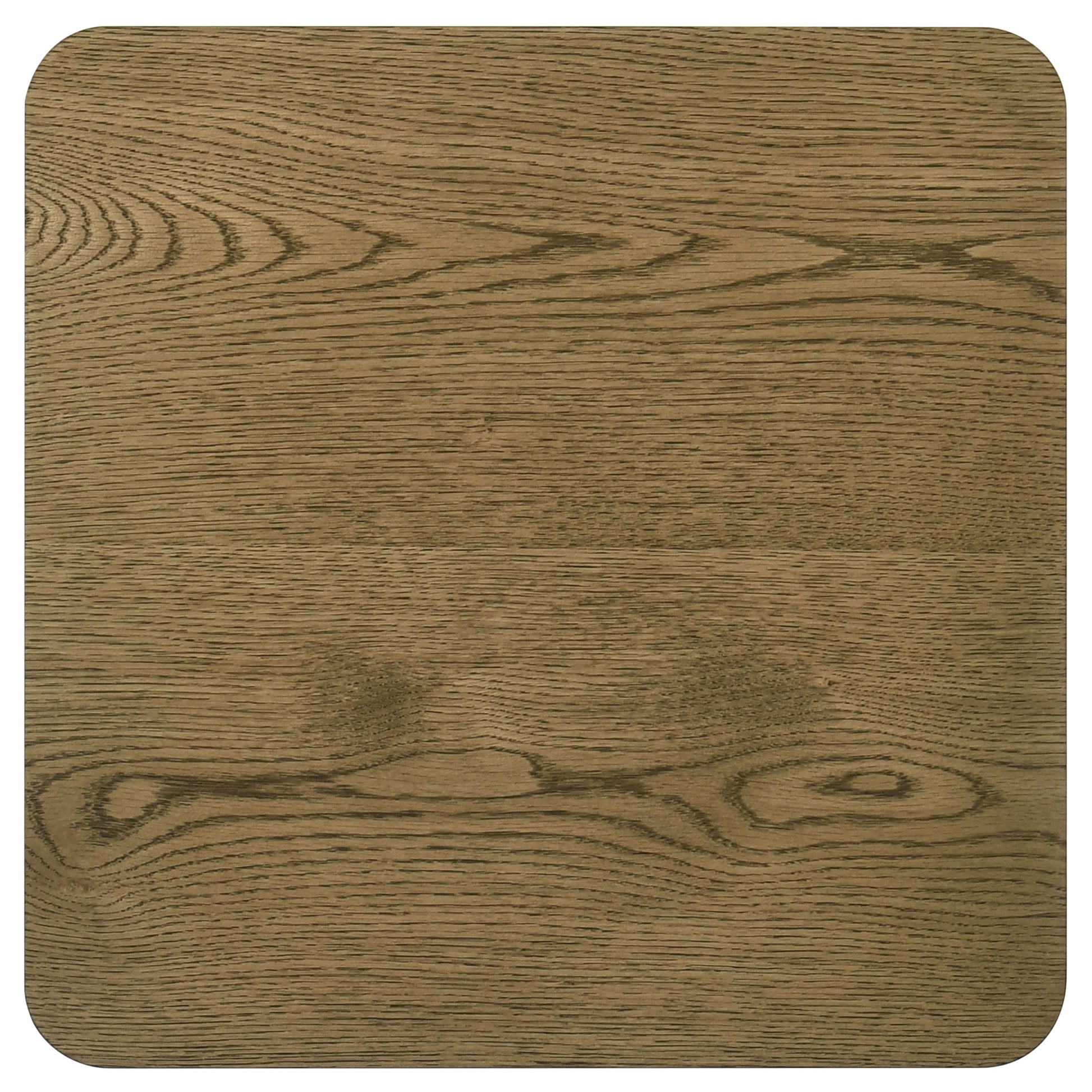 Castlewood Engineered Wood Accent Side End Table Brown Oak - Discount Furniture Connection