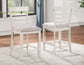 Hyland 5-Piece Counter Dining Set, Brown
(Table & 4 Counter Chairs)