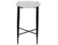 Loxie 3-Piece Round Solid White Marble Top Tables