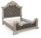 Bruchandi King Upholstered Panel Bed