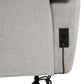 Sylmar Chenille Upholstered Power Reclining Sofa Dove Grey