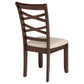 Barton 5-piece Round Wood Dining Table Set Dark Brown - Discount Furniture Connection