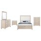Pembroke 5-piece Eastern King Bedroom Set Washed Oak - Discount Furniture Connection