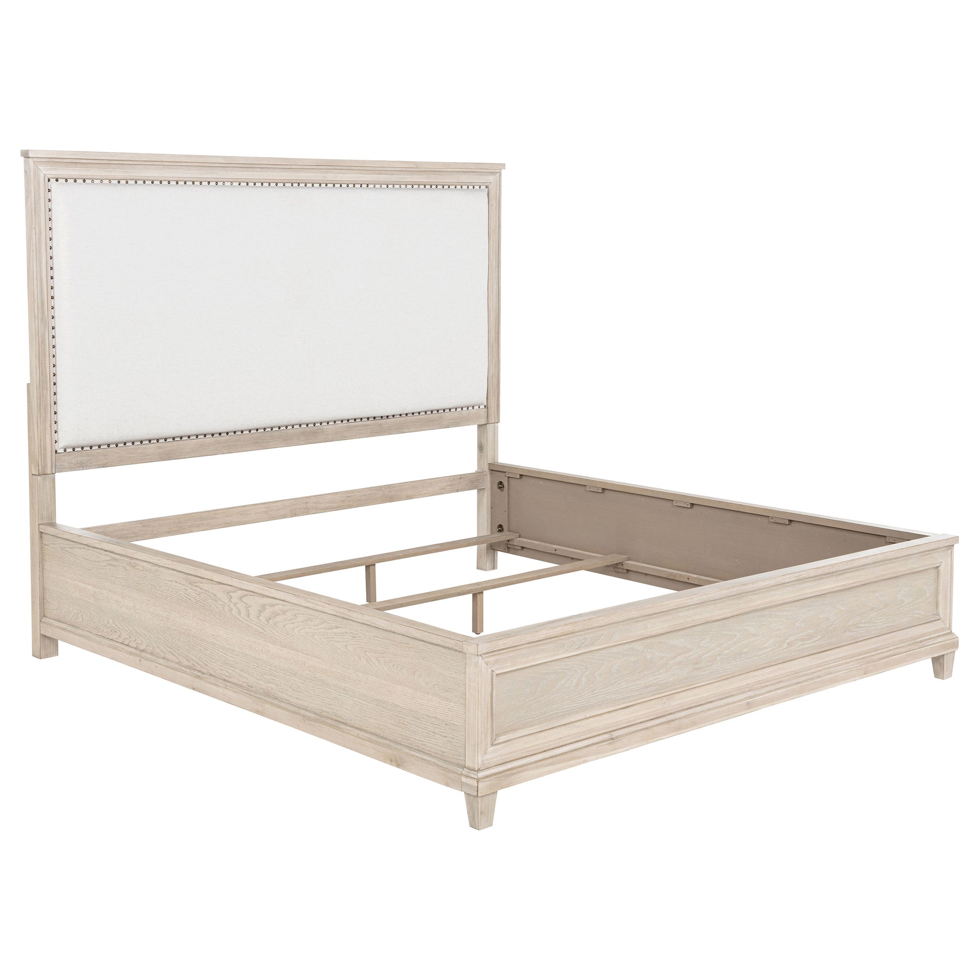 Pembroke 5-piece Eastern King Bedroom Set Washed Oak - Discount Furniture Connection