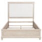 Pembroke 66-inch Queen Panel Bed Washed Oak