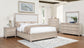 Pembroke 66-inch Queen Panel Bed Washed Oak