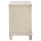 Pembroke 2-drawer Nightstand Bedside Table Washed Oak