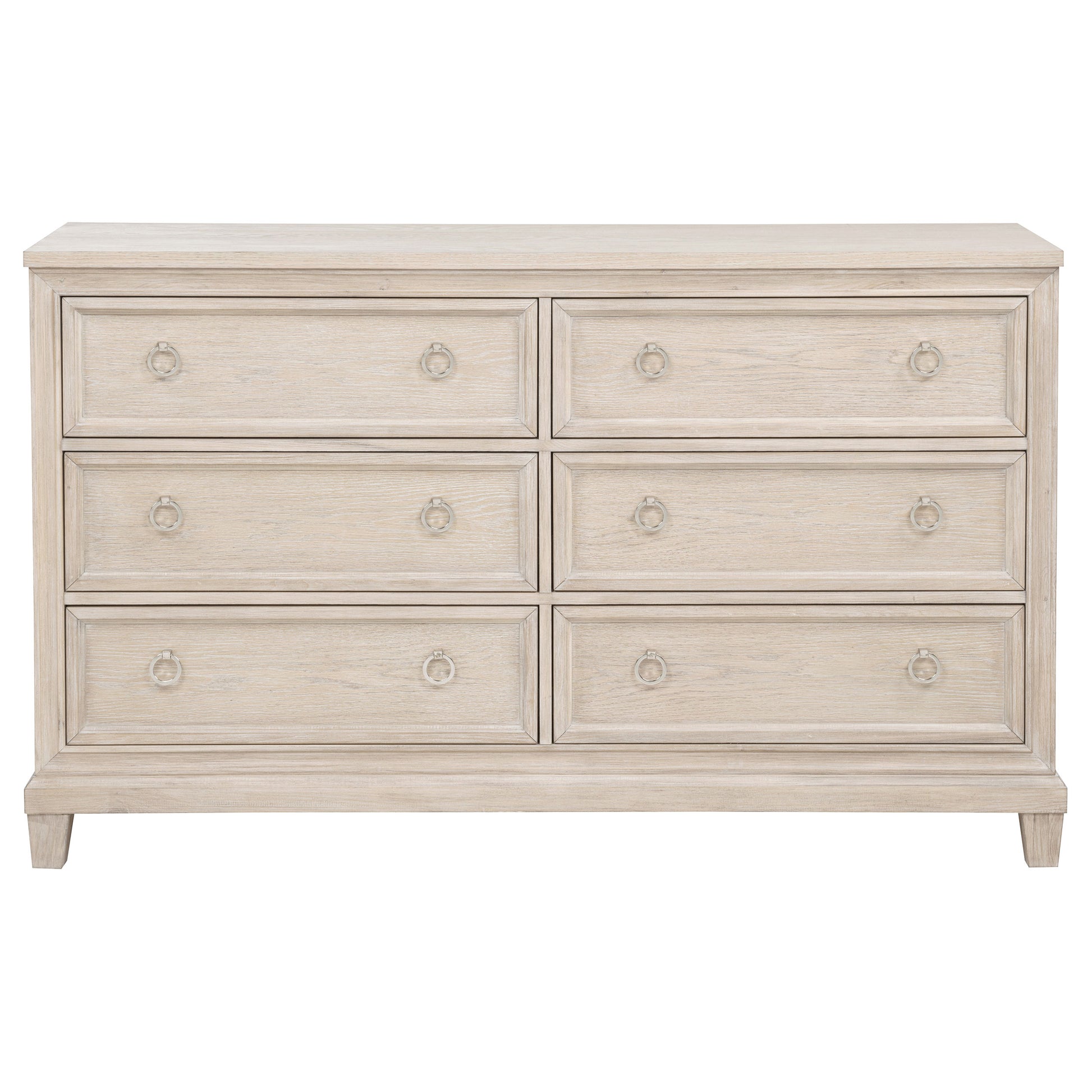 Pembroke 6-drawer Bedroom Dresser Cabinet Washed Oak - Discount Furniture Connection