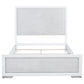 Gracemont 57-inch Queen Panel Bed Grey and White - Discount Furniture Connection