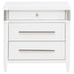 Gracemont 3-drawer Bedroom Nightstand Bedside Table White - Discount Furniture Connection