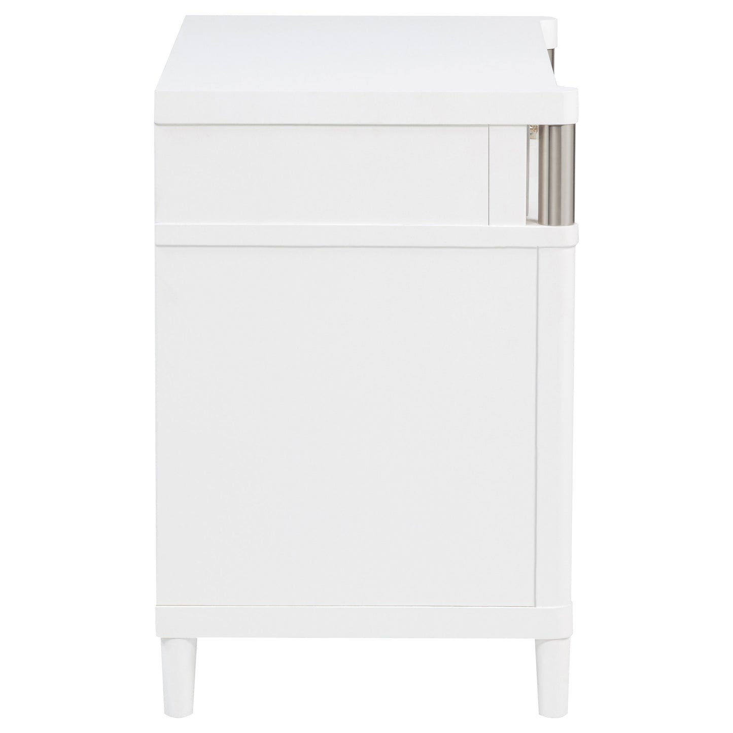 Gracemont 3-drawer Bedroom Nightstand Bedside Table White - Discount Furniture Connection