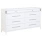 Gracemont 8-drawer Bedroom Dresser Cabinet White - Discount Furniture Connection