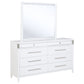Gracemont 8-drawer Bedroom Dresser with Mirror White - Discount Furniture Connection