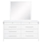 Gracemont 8-drawer Bedroom Dresser with Mirror White - Discount Furniture Connection