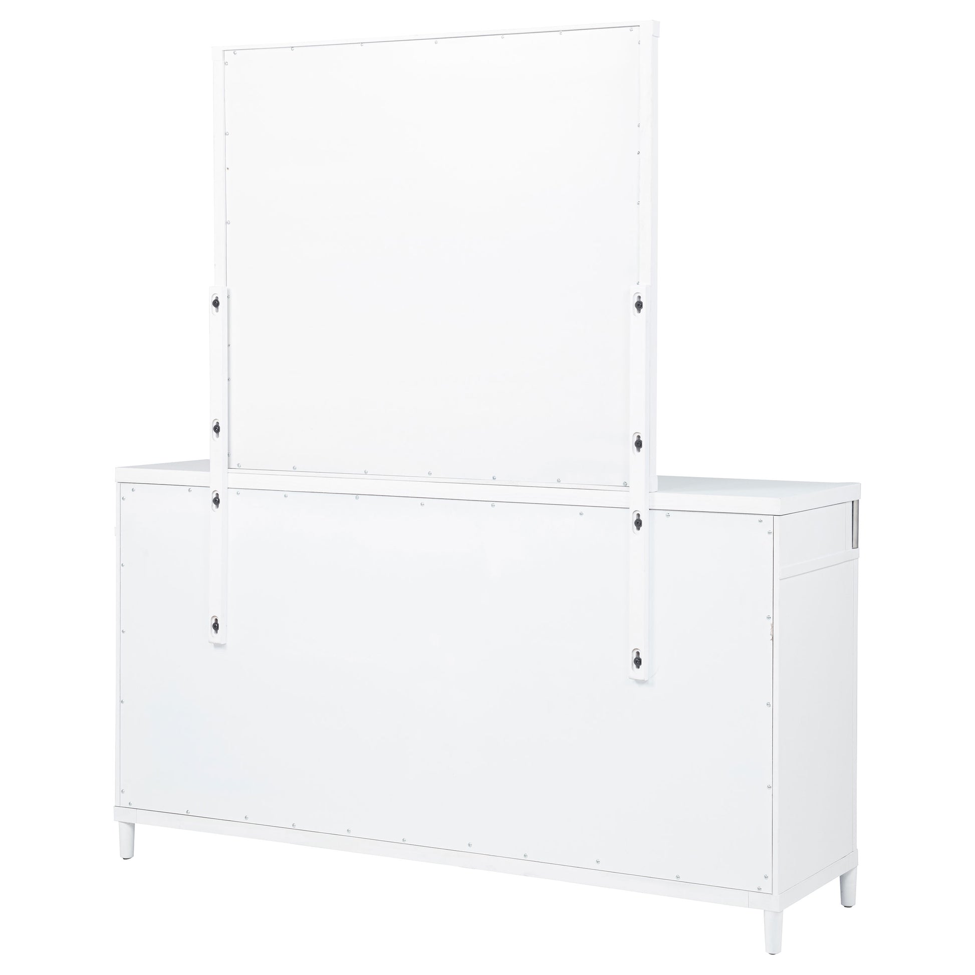 Gracemont 8-drawer Bedroom Dresser with Mirror White - Discount Furniture Connection