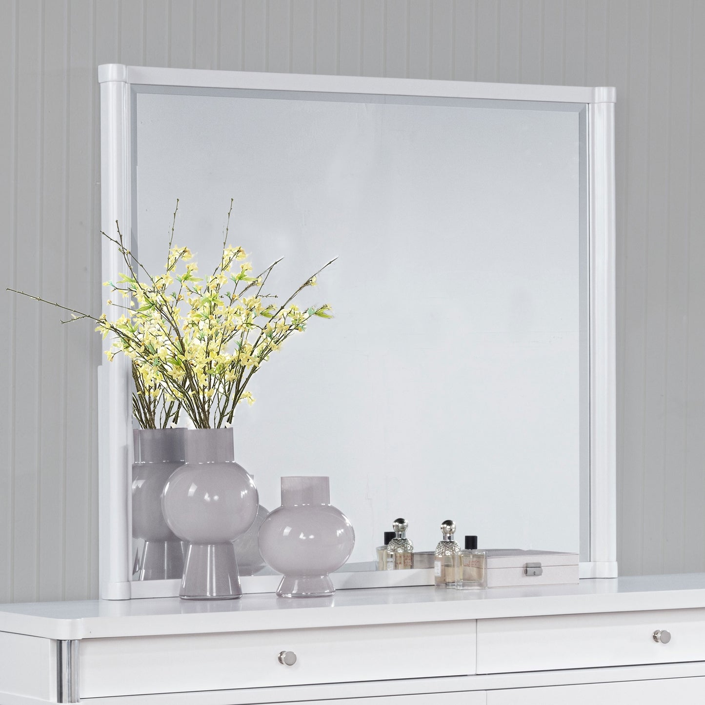 Gracemont Dresser Mirror White - Discount Furniture Connection