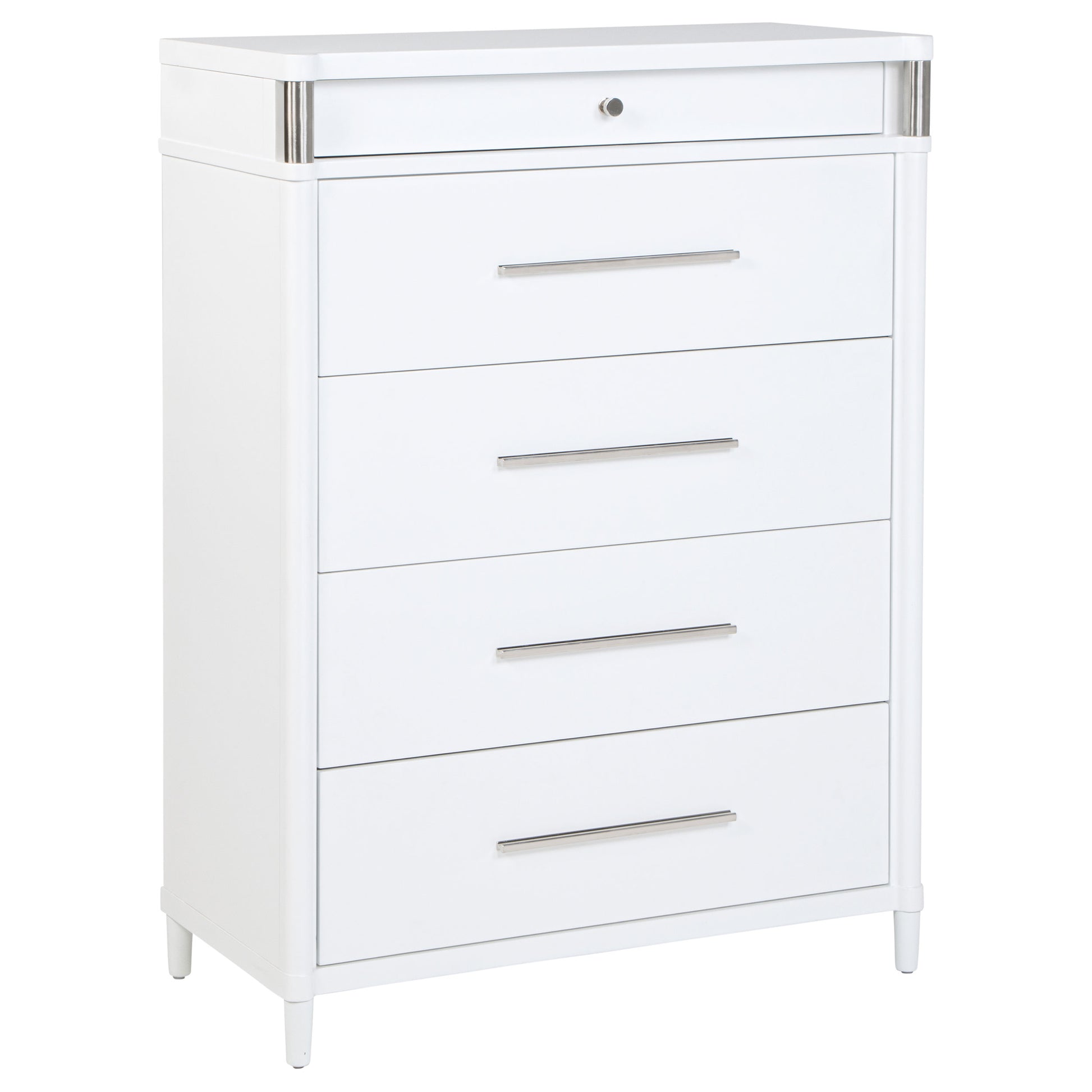 Gracemont 5-drawer Bedroom Chest of Drawers White - Discount Furniture Connection