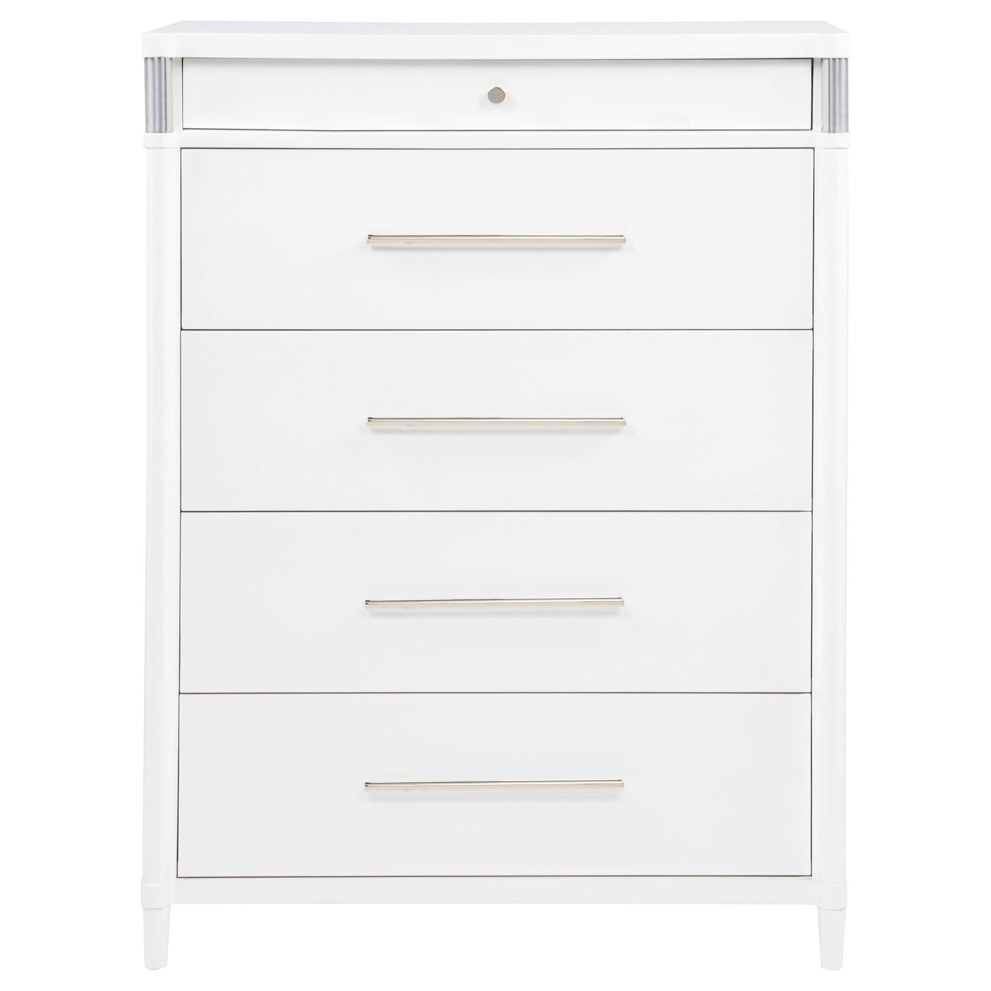 Gracemont 5-drawer Bedroom Chest of Drawers White - Discount Furniture Connection