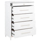 Gracemont 5-drawer Bedroom Chest of Drawers White - Discount Furniture Connection