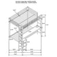 Bettoni Metal Full Over Twin Workstation Bunk Bed Matte White