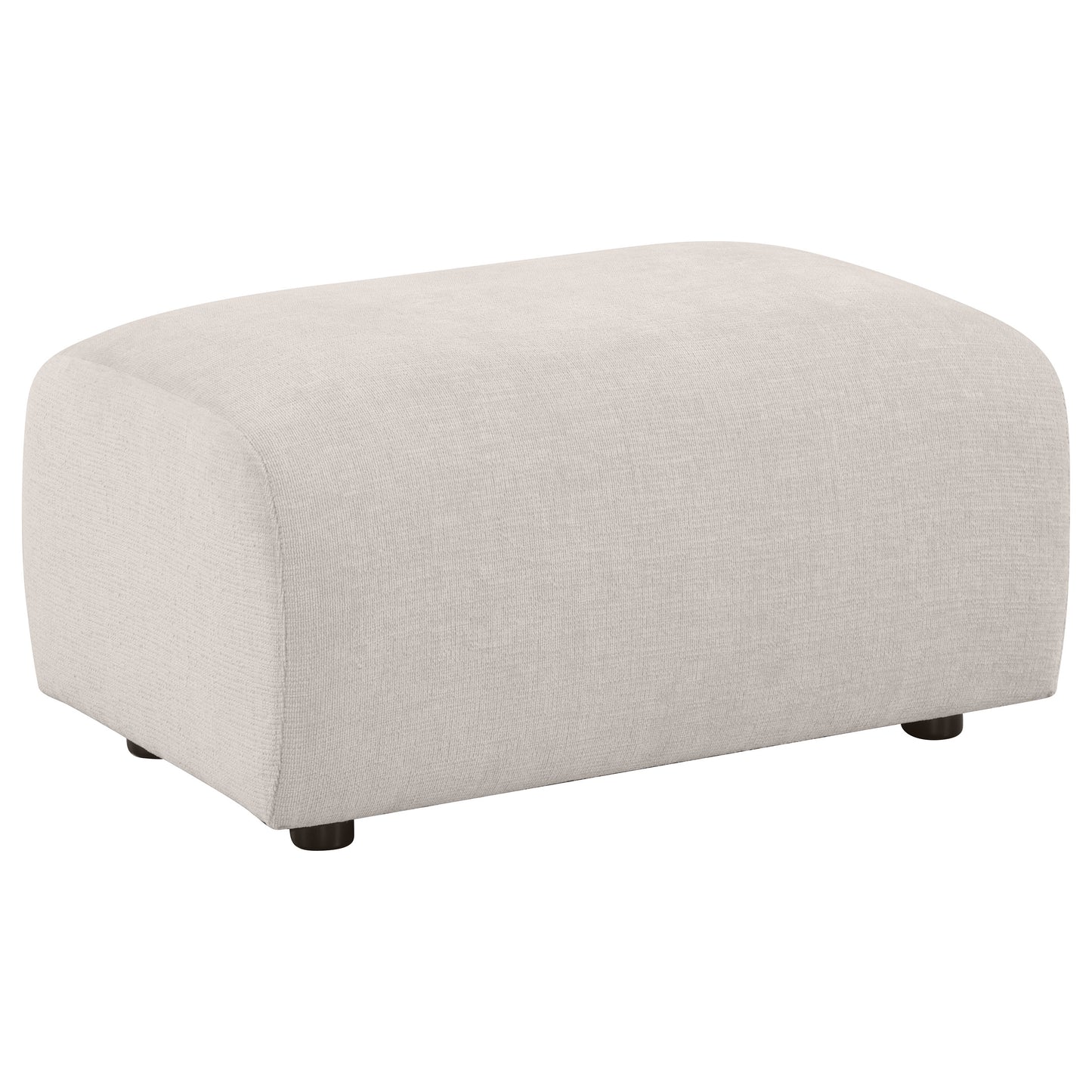 Burnett 4-piece Chenille Upholstered Sofa Set Ivory - Discount Furniture Connection
