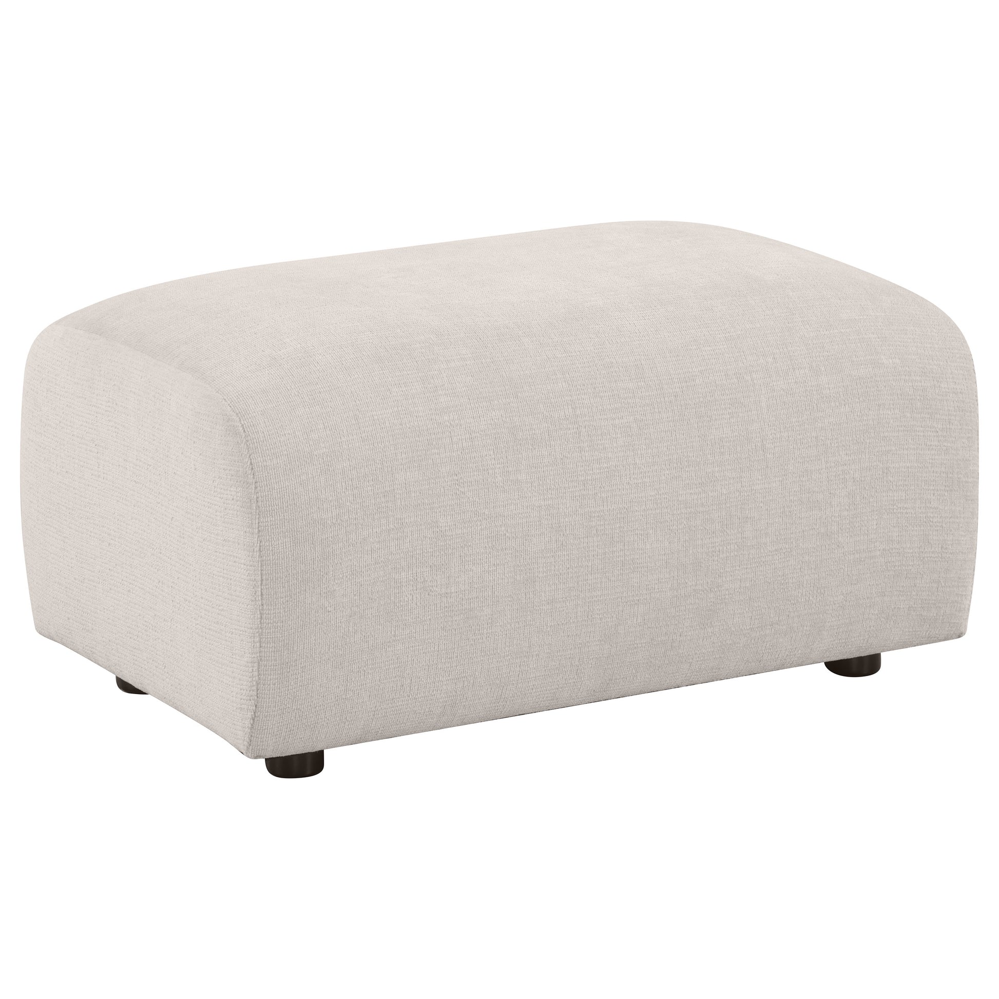 Burnett 4-piece Chenille Upholstered Sofa Set Ivory - Discount Furniture Connection