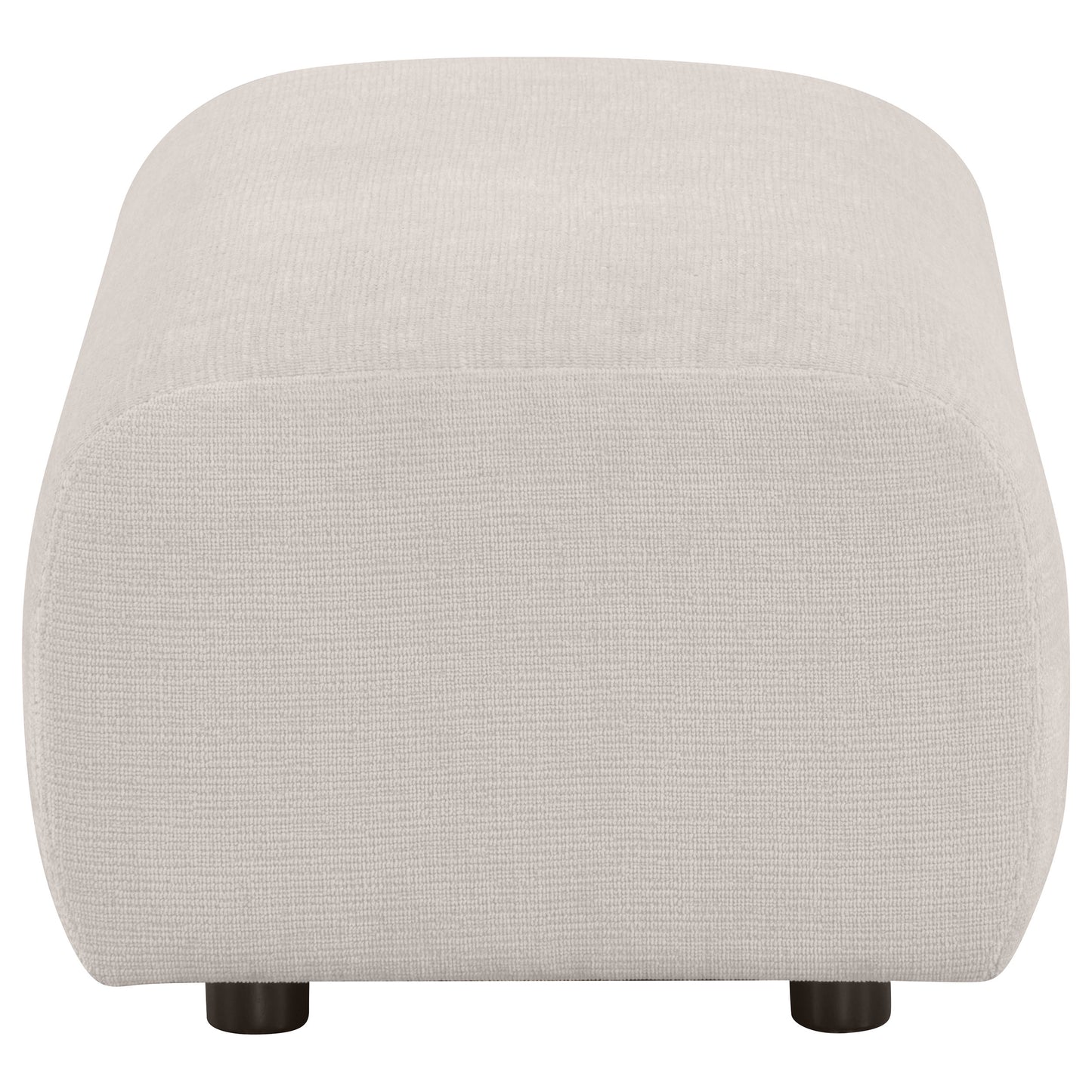 Burnett 4-piece Chenille Upholstered Sofa Set Ivory - Discount Furniture Connection