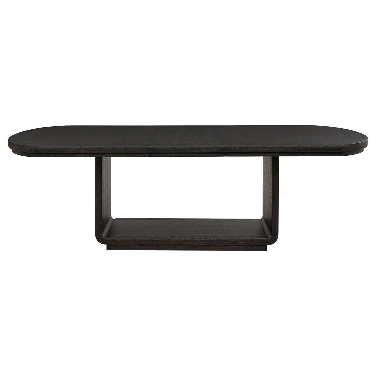 Leandro 9-piece Rectangular Dining Table Set Burnished Black - Discount Furniture Connection